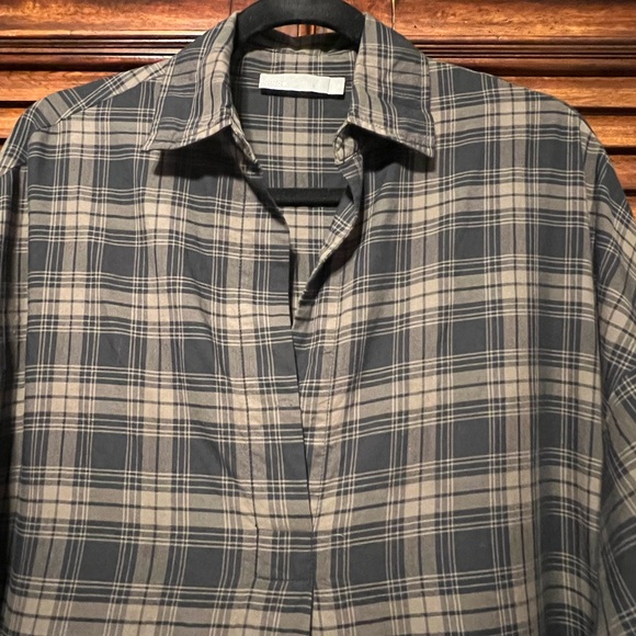 Vince Very Comfortable Easy Pullover Plaid Designer Cotton Dress
Size XS - Picture 5 of 10